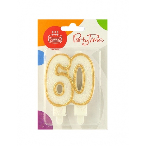 Świeczka urodzinowa 60
